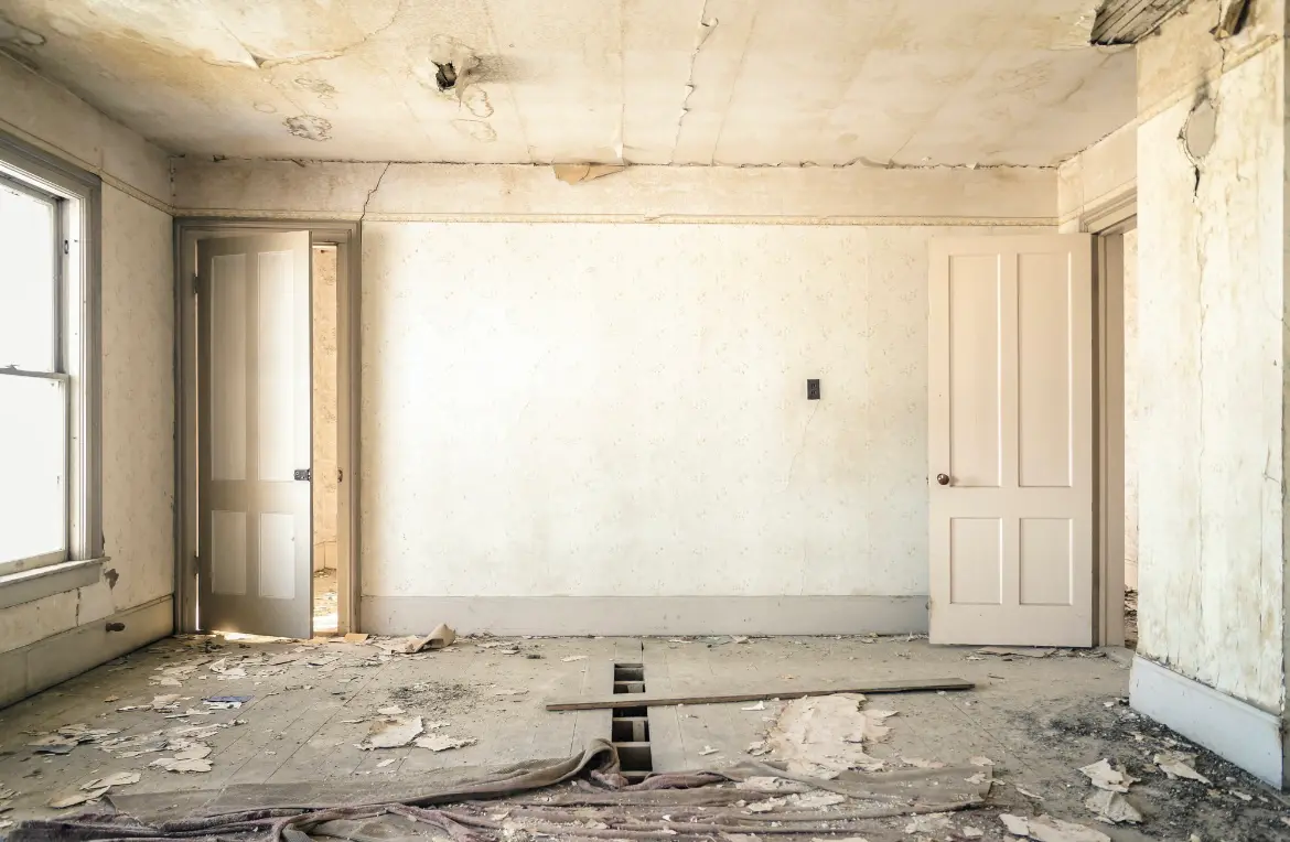 Waste disposal crew managing a cleanout project in Harlem